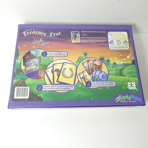 Treasure Trot Bella Sera Board Game w/ Apuni Horse Card Exclusive 2007 - Picture 2 of 10